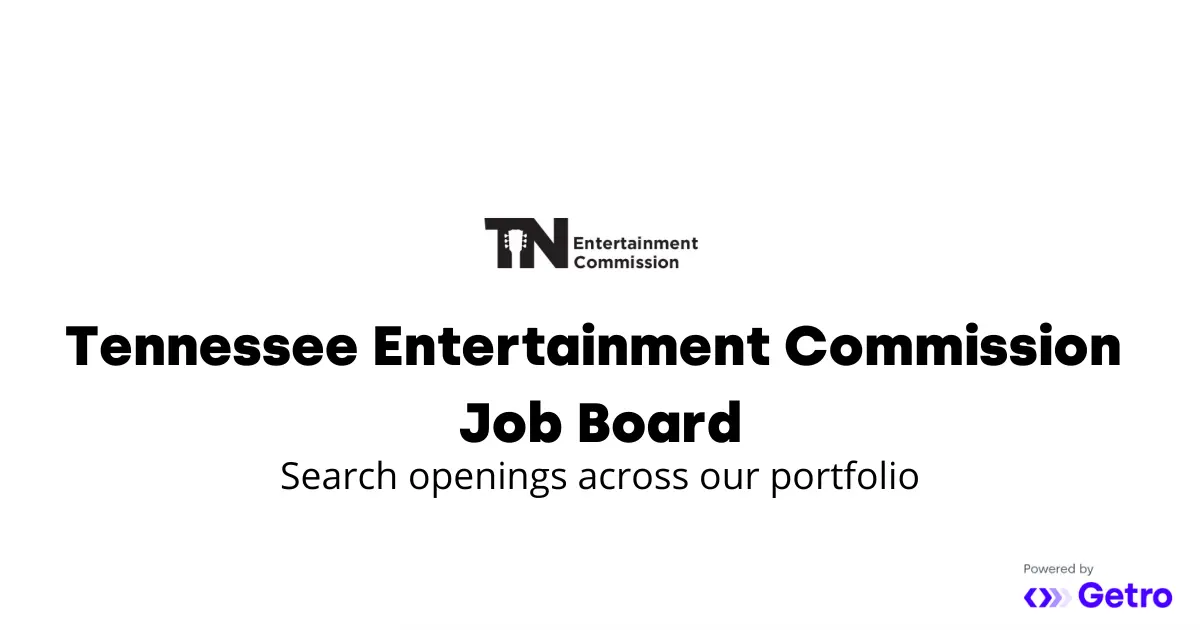 Jobs | Tennessee Entertainment Commission Job Board
