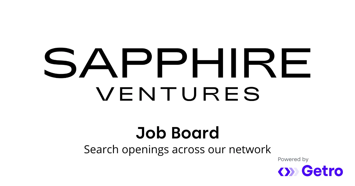 Jobs | Sapphire Ventures Job Board