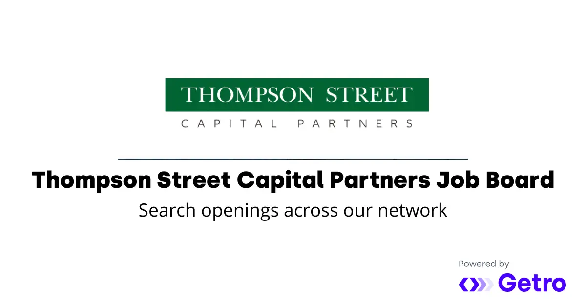 Jobs | Thompson Street Capital Partners Job Board
