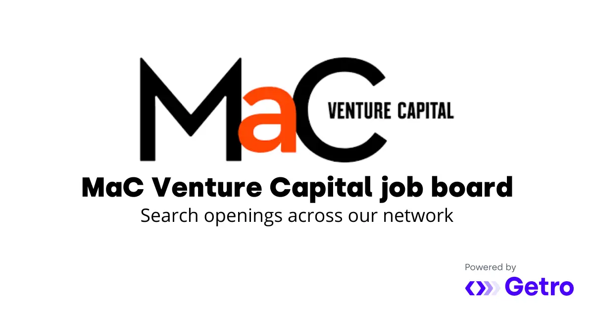 Jobs | MaC Venture Capital Job Board