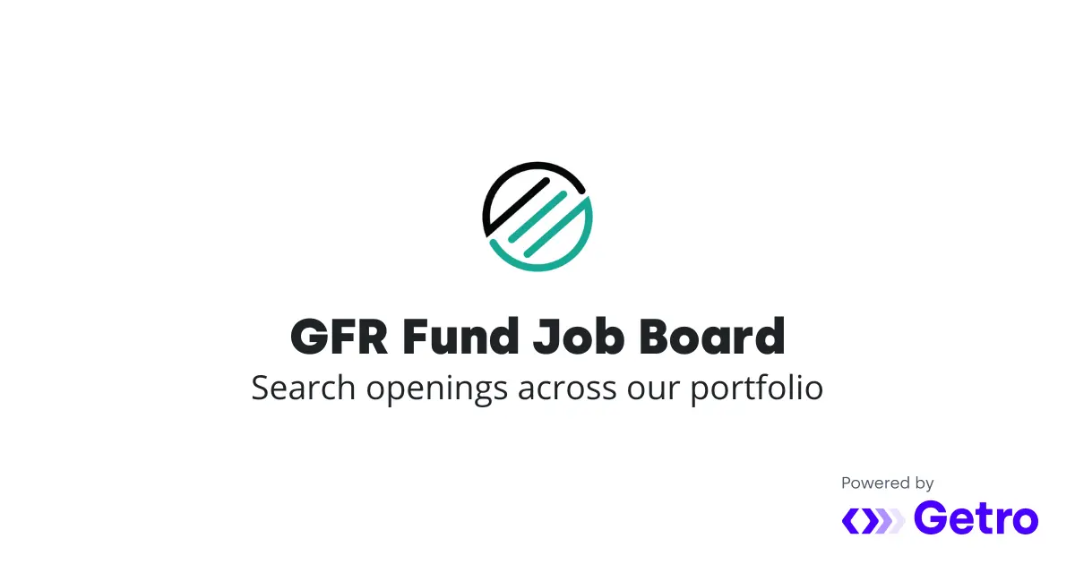Jobs | GFR Fund Job Board