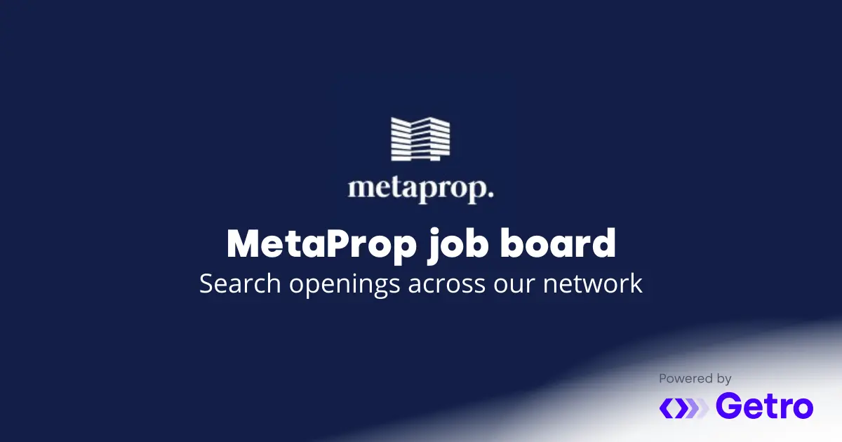 Jobs | MetaProp Job Board