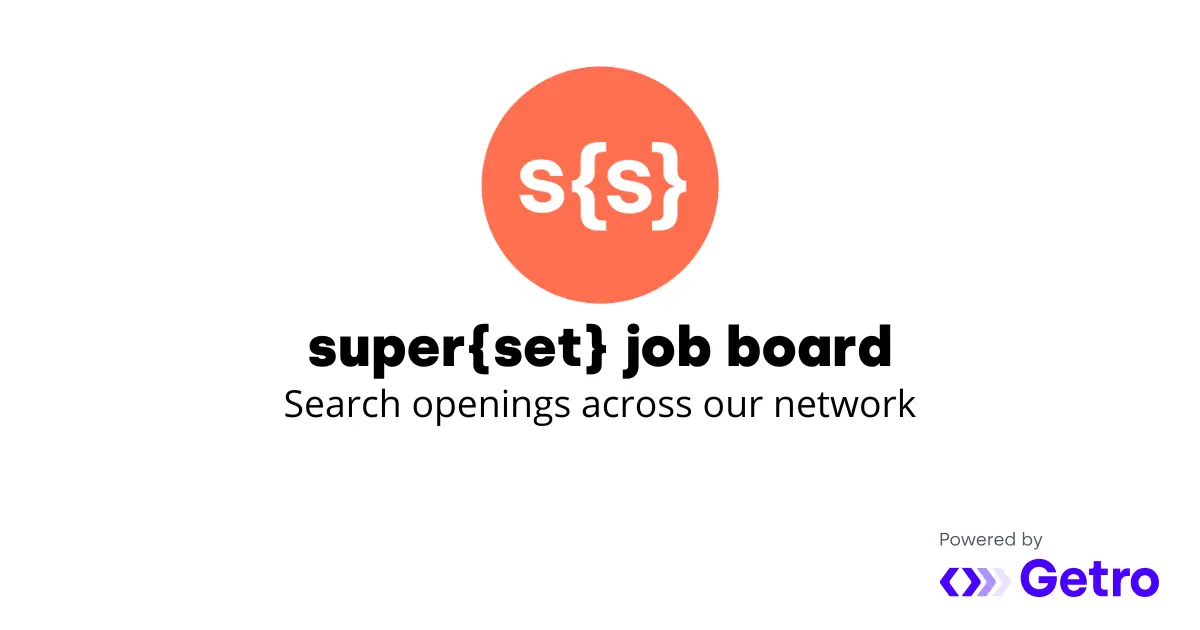 Jobs | super{set} Job Board