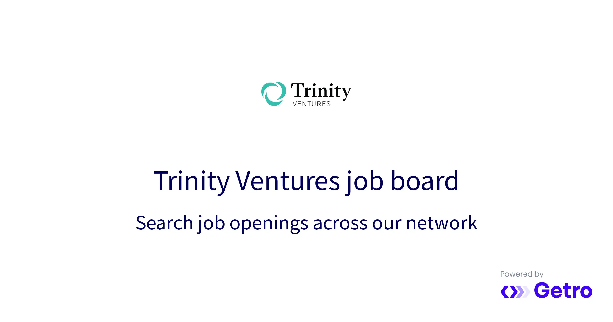 Jobs | Trinity Ventures Job Board