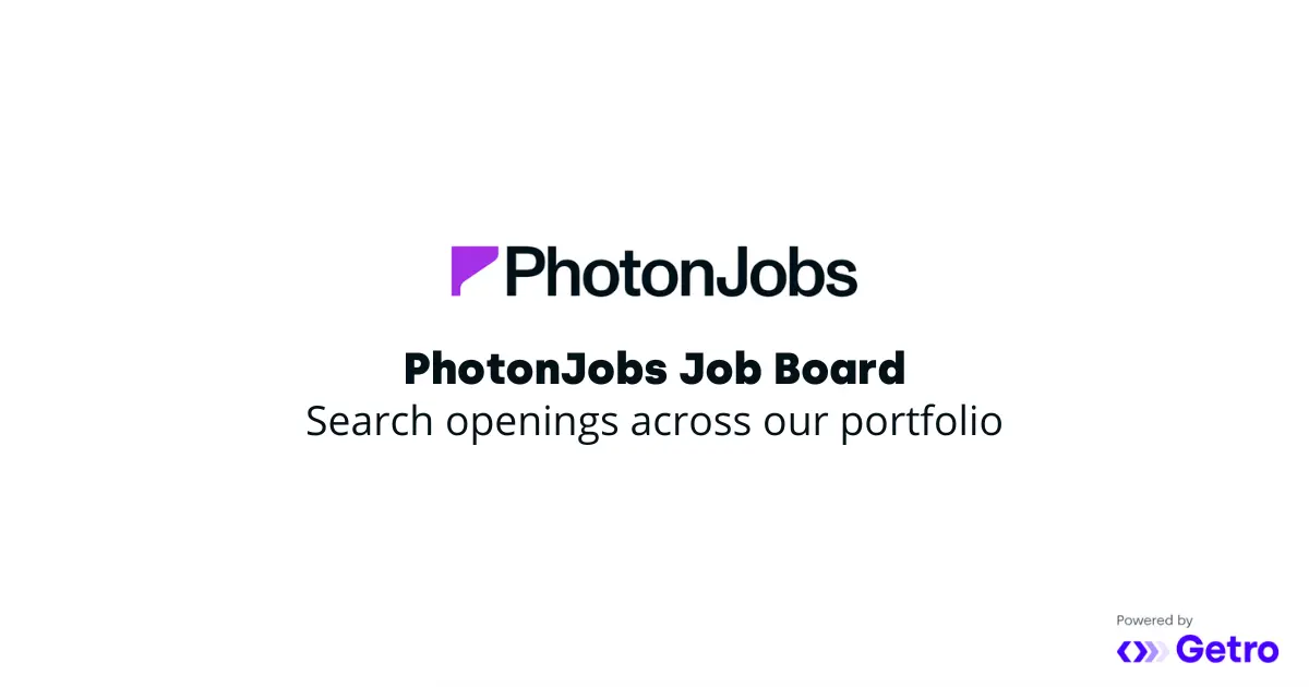 Jobs | PhotonJobs Job Board